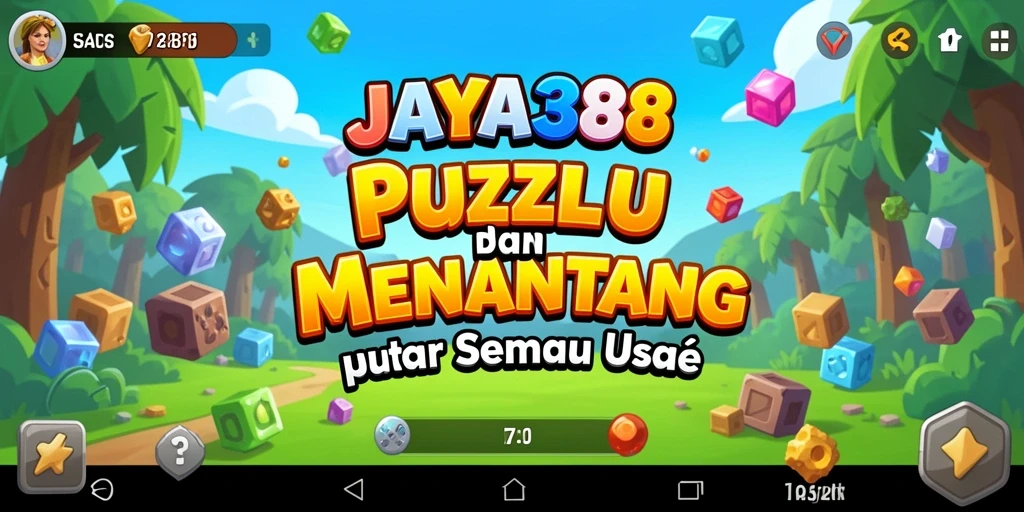 Gameplay JAYA388 menampilkan teka-teki yang menarik dan penuh warna.