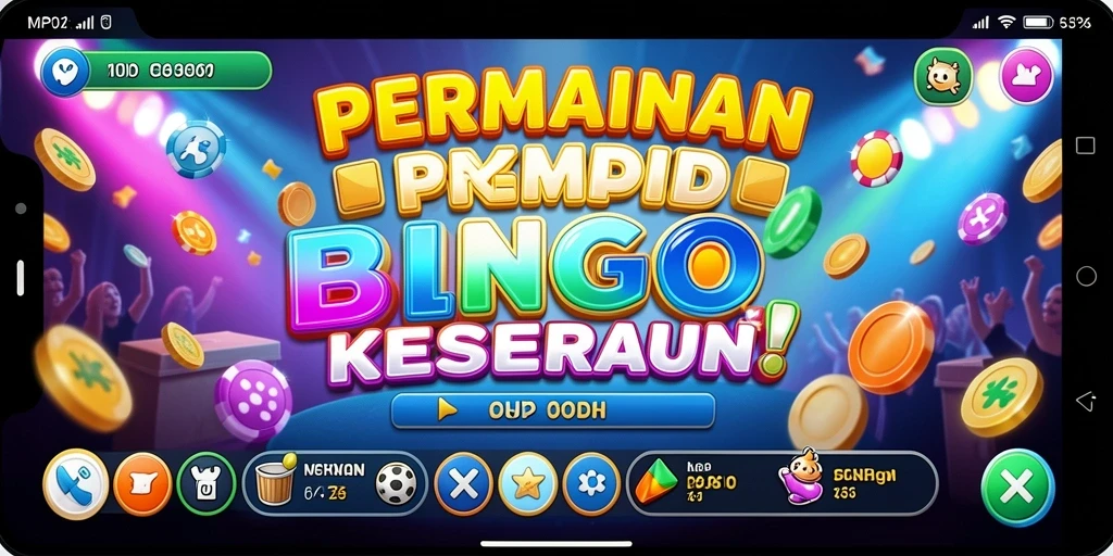 Tampilan gameplay seru dan menarik dari MPOID Bingo.